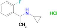 n-[1-(2-fluorophenyl)ethyl]cyclopropanamine hydrochloride