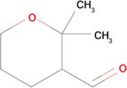 2,2-Dimethyloxane-3-carbaldehyde