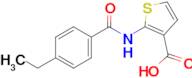 2-(4-Ethylbenzamido)thiophene-3-carboxylic acid