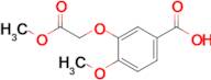 4-Methoxy-3-(2-methoxy-2-oxoethoxy)benzoic acid