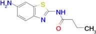 n-(6-Amino-1,3-benzothiazol-2-yl)butanamide