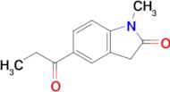 1-Methyl-5-propanoyl-2,3-dihydro-1h-indol-2-one