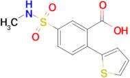 5-(Methylsulfamoyl)-2-(thiophen-2-yl)benzoic acid