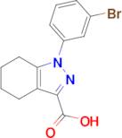 1-(3-Bromophenyl)-4,5,6,7-tetrahydro-1h-indazole-3-carboxylic acid