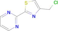 2-[4-(chloromethyl)-1,3-thiazol-2-yl]pyrimidine