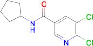 5,6-Dichloro-n-cyclopentylpyridine-3-carboxamide