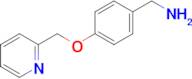 [4-(pyridin-2-ylmethoxy)phenyl]methanamine