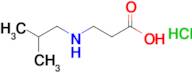 3-[(2-methylpropyl)amino]propanoic acid hydrochloride