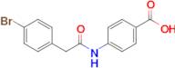 4-[2-(4-bromophenyl)acetamido]benzoic acid