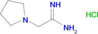 2-(Pyrrolidin-1-yl)ethanimidamide hydrochloride