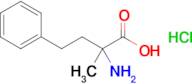 2-Amino-2-methyl-4-phenylbutanoic acid hydrochloride