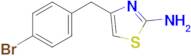 4-[(4-bromophenyl)methyl]-1,3-thiazol-2-amine