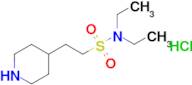 n,n-Diethyl-2-(piperidin-4-yl)ethane-1-sulfonamide hydrochloride