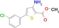 Methyl 3-amino-5-(3-chlorophenyl)thiophene-2-carboxylate