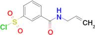 3-[(prop-2-en-1-yl)carbamoyl]benzene-1-sulfonyl chloride