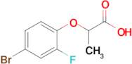 2-(4-Bromo-2-fluorophenoxy)propanoic acid