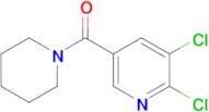 2,3-Dichloro-5-(piperidine-1-carbonyl)pyridine