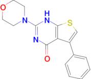 2-(morpholin-4-yl)-5-phenyl-1H,4H-thieno[2,3-d]pyrimidin-4-one