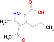 4-Acetyl-5-methyl-3-propyl-1h-pyrrole-2-carboxylic acid