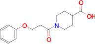 1-(3-Phenoxypropanoyl)piperidine-4-carboxylic acid