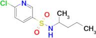 6-Chloro-n-(pentan-2-yl)pyridine-3-sulfonamide