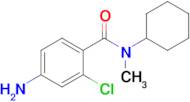 4-Amino-2-chloro-n-cyclohexyl-n-methylbenzamide