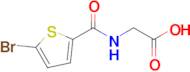 2-[(5-bromothiophen-2-yl)formamido]acetic acid