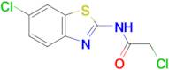 2-Chloro-n-(6-chloro-1,3-benzothiazol-2-yl)acetamide