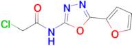2-Chloro-n-[5-(furan-2-yl)-1,3,4-oxadiazol-2-yl]acetamide