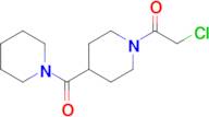 2-Chloro-1-[4-(piperidine-1-carbonyl)piperidin-1-yl]ethan-1-one