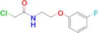 2-Chloro-n-[2-(3-fluorophenoxy)ethyl]acetamide