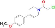 2-Chloro-1-[4-(4-methoxyphenyl)-1,2,3,6-tetrahydropyridin-1-yl]ethan-1-one