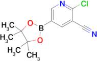 2-Chloro-5-(4,4,5,5-tetramethyl-1,3,2-dioxaborolan-2-yl)pyridine-3-carbonitrile