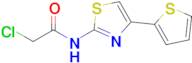 2-Chloro-n-[4-(thiophen-2-yl)-1,3-thiazol-2-yl]acetamide