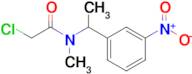 2-Chloro-n-methyl-n-[1-(3-nitrophenyl)ethyl]acetamide