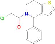 2-Chloro-1-{4-phenyl-4h,5h,6h,7h-thieno[3,2-c]pyridin-5-yl}ethan-1-one