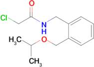 2-Chloro-n-({2-[(propan-2-yloxy)methyl]phenyl}methyl)acetamide