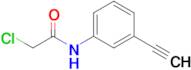 2-Chloro-n-(3-ethynylphenyl)acetamide