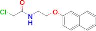 2-Chloro-n-[2-(naphthalen-2-yloxy)ethyl]acetamide