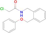 2-Chloro-n-{[2-(phenoxymethyl)phenyl]methyl}acetamide
