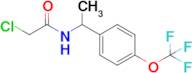 2-Chloro-n-{1-[4-(trifluoromethoxy)phenyl]ethyl}acetamide