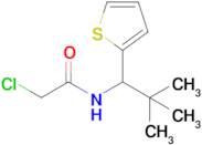 2-Chloro-n-[2,2-dimethyl-1-(thiophen-2-yl)propyl]acetamide