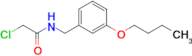 n-[(3-butoxyphenyl)methyl]-2-chloroacetamide