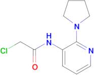 2-Chloro-n-[2-(pyrrolidin-1-yl)pyridin-3-yl]acetamide