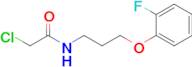 2-Chloro-n-[3-(2-fluorophenoxy)propyl]acetamide