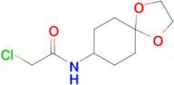 2-Chloro-n-{1,4-dioxaspiro[4.5]decan-8-yl}acetamide