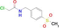 2-Chloro-n-[(4-methanesulfonylphenyl)methyl]acetamide