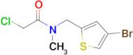 n-[(4-bromothiophen-2-yl)methyl]-2-chloro-n-methylacetamide