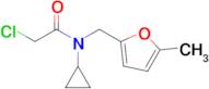 2-Chloro-n-cyclopropyl-n-[(5-methylfuran-2-yl)methyl]acetamide