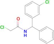 2-Chloro-n-[(3-chlorophenyl)(phenyl)methyl]acetamide